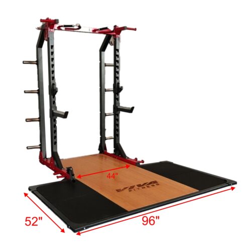 PL4055 Half Rack With Wooden Platform